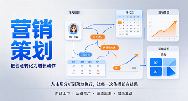清新区营销策划